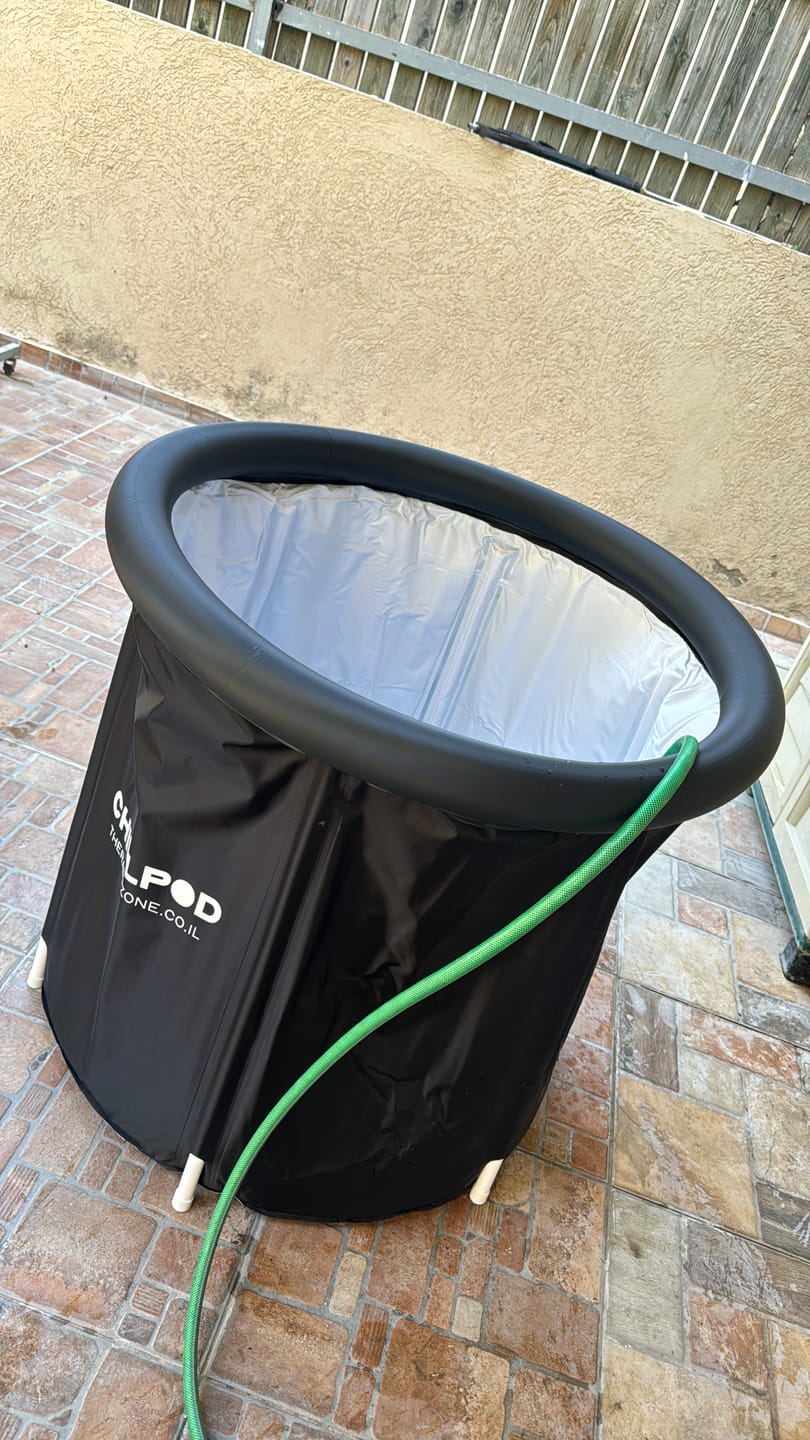 Customer photo review of CHILLPOD - אמבטיית קרח