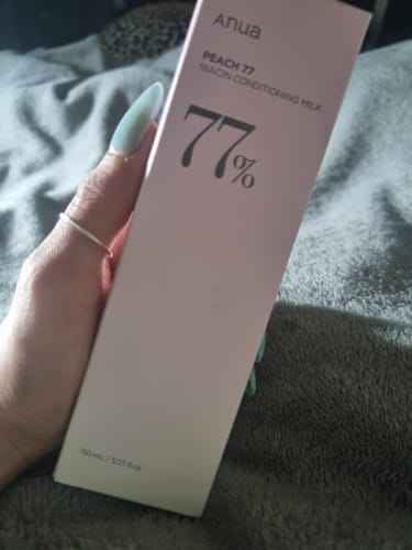 Customer photo review of Peach 77 Niacin Conditioning Milk
