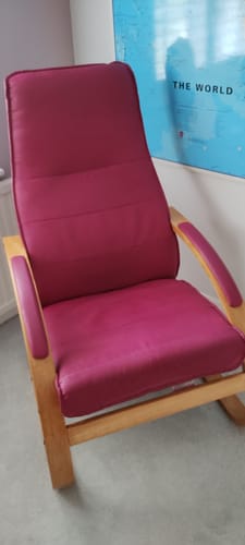 Customer photo review of Fabric Paint -- Raspberry