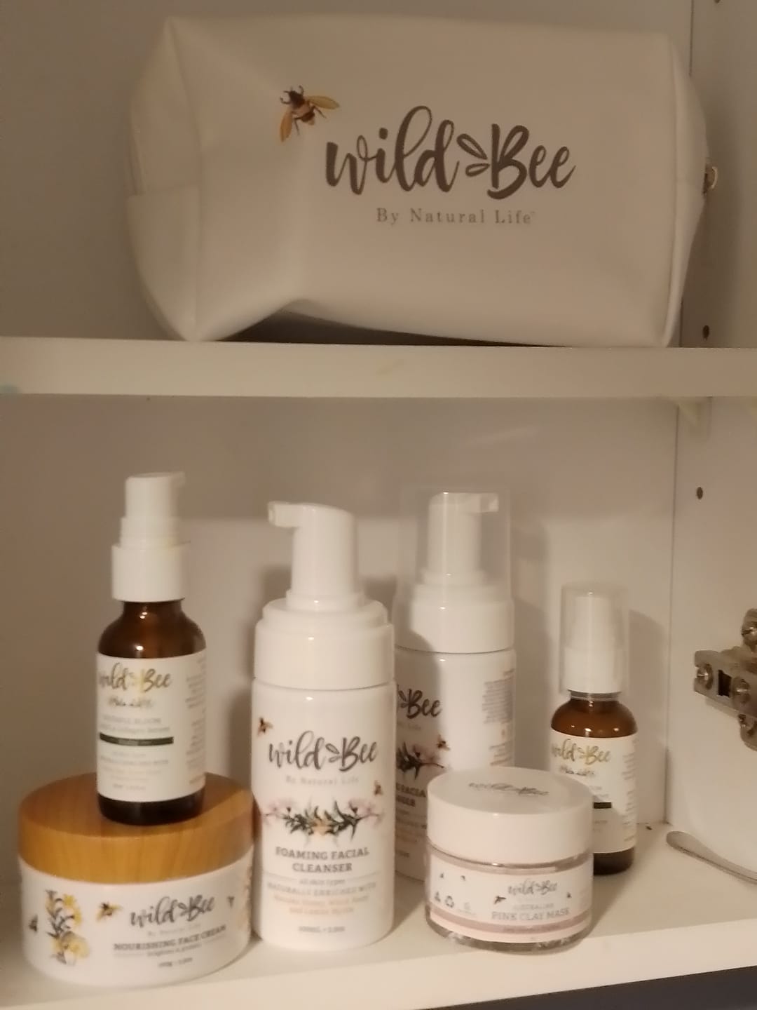 Customer photo review of Wild Bee Youthful Bloom - CoQ10 & Collagen Serum 30ml