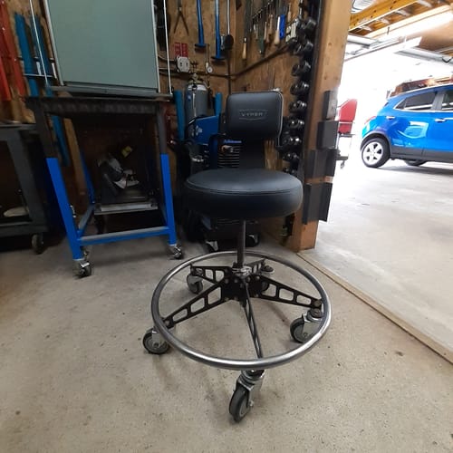 Customer photo review of VYPER BACKREST
