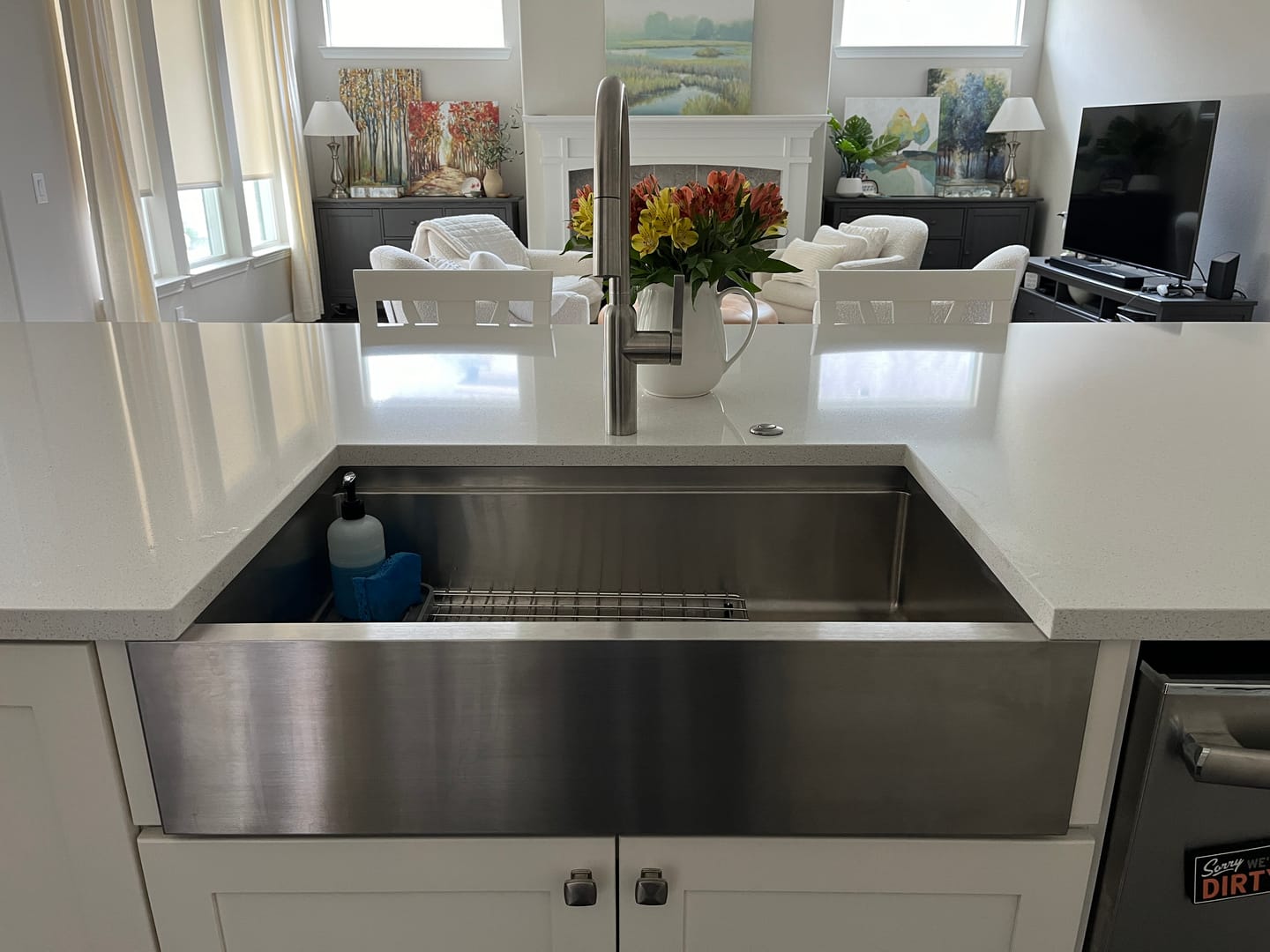Customer photo review of Paulette Kitchen Faucet