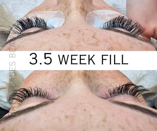 Customer photo review of EYELASH EXTENSION GLUE: THOUSANDLASHES’ ULTRA CRYSTAL BOND