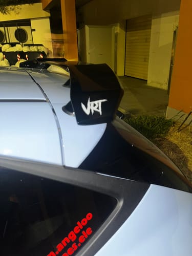 Customer photo review of Sticker Vinile Trasparenti