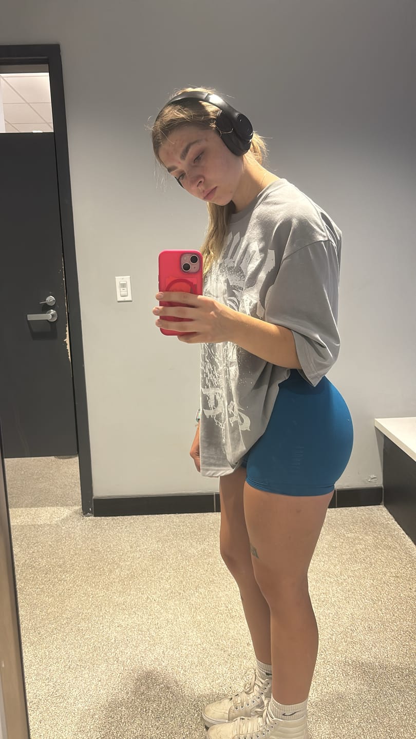 Customer photo review of W120 - seamless core shorts Spring 24'
