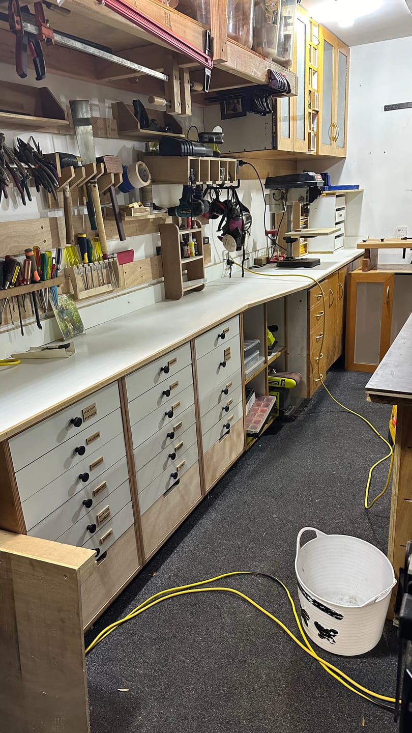 Customer photo review of DIY Base Shop Cabinet - DIGITAL DOWNLOAD