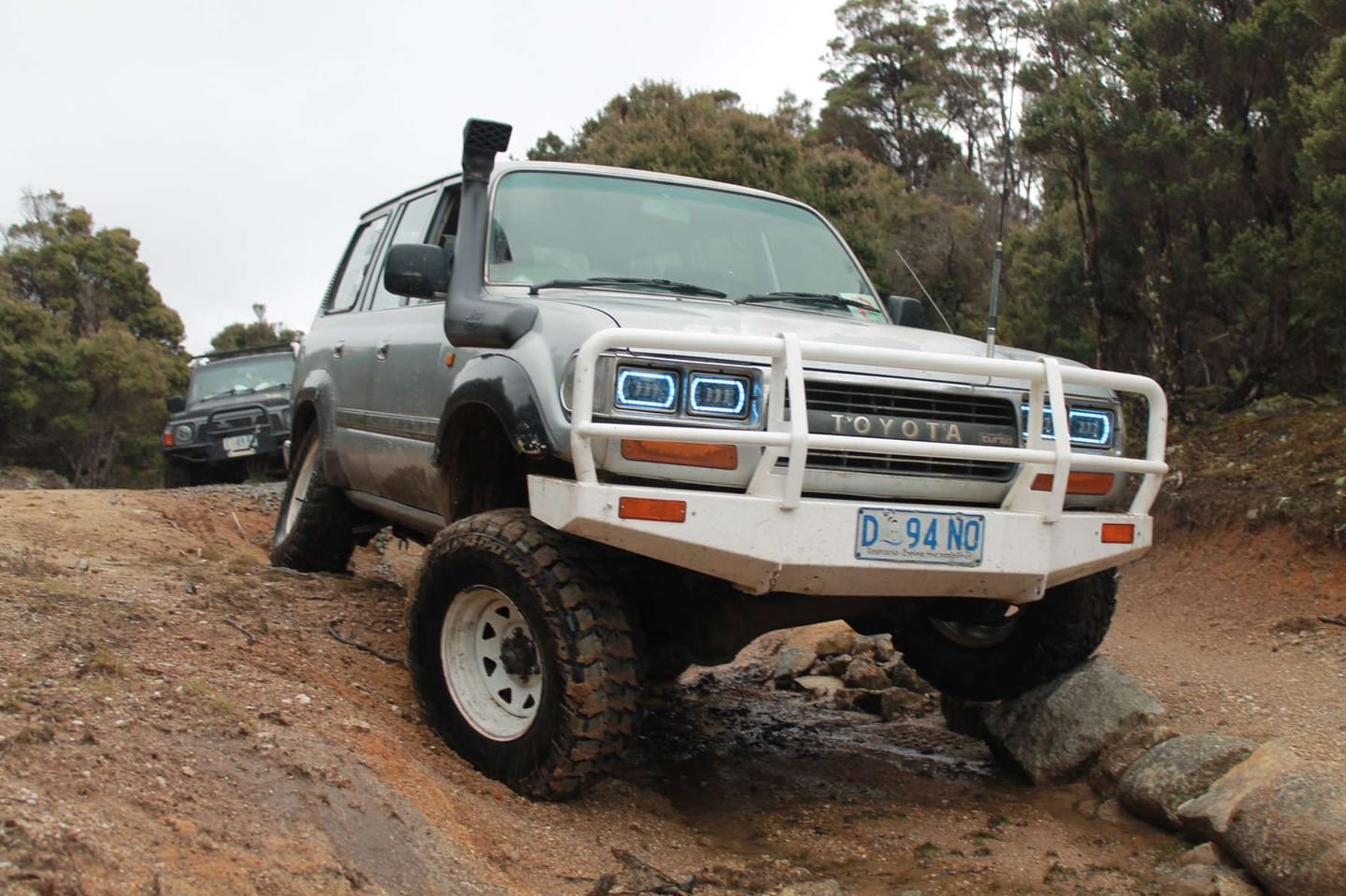 Customer photo review of 4X6" LED Colour Chasing Headlights