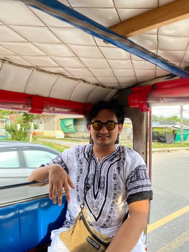 Customer photo review of Joseph Polarized Sunglasses