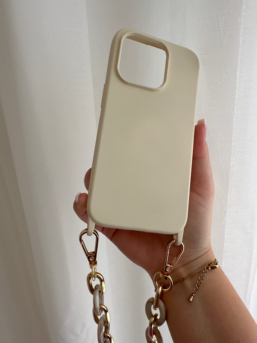 Customer photo review of Mix & Match iPhone Hülle - Beige