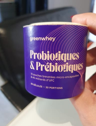 Customer photo review of Probiotiques & Prébiotiques