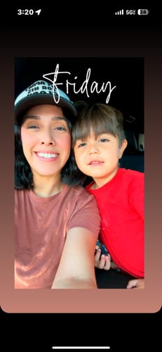 Customer photo review of Hat: Set apart for His Glory