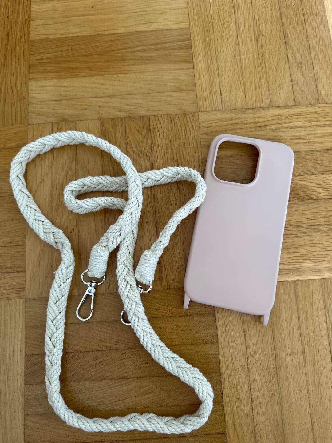 Customer photo review of Mix & Match iPhone Hülle - Rosa