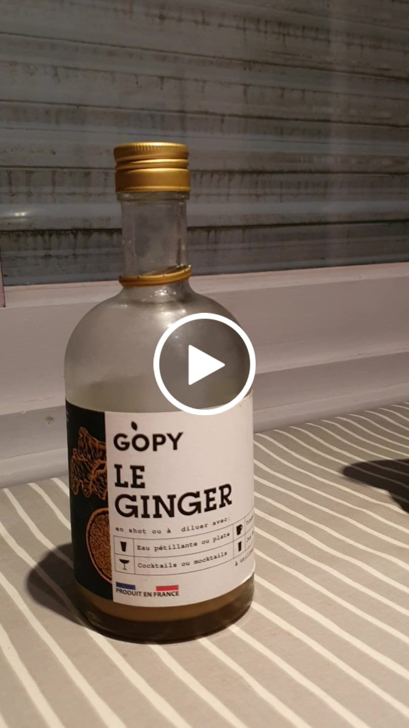 Customer video review of Le Ginger Gopy 500ML BIO