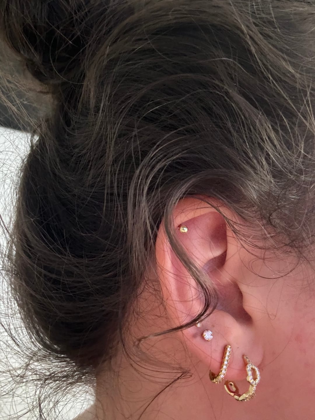 Customer photo review of Britney Piercing | Titan