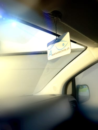 Ernst E. review of Duftbaum mit ihrem personalisierten Logo bedruckt, Auto Duft für dein Marke ab 500 Stk. image 1 out of 1