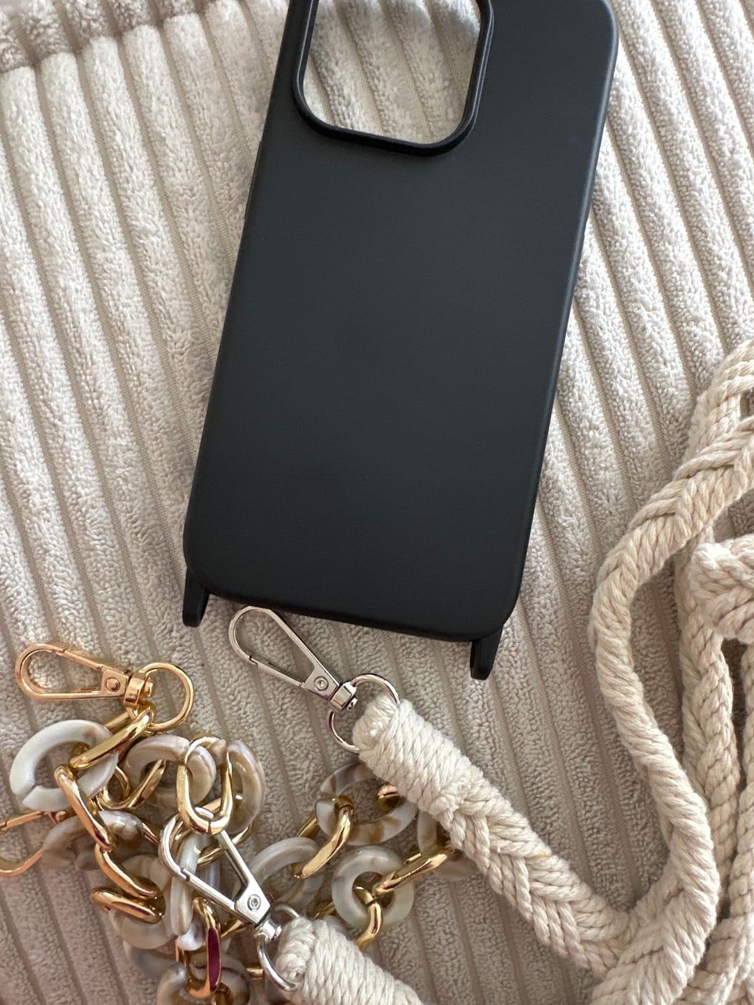 Customer photo review of Mix & Match iPhone Hülle - Schwarz