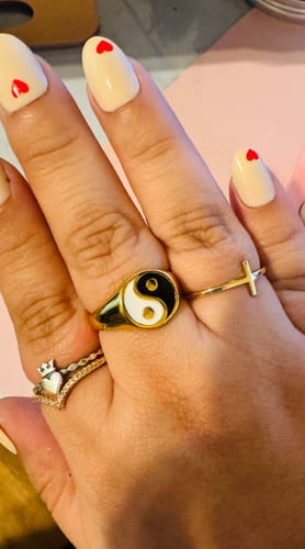Customer photo review of Ying Yang Ring