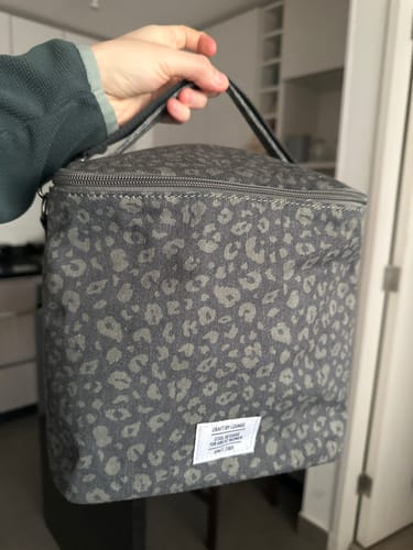 Reseña con foto de un cliente sobre Lonchera Cierre