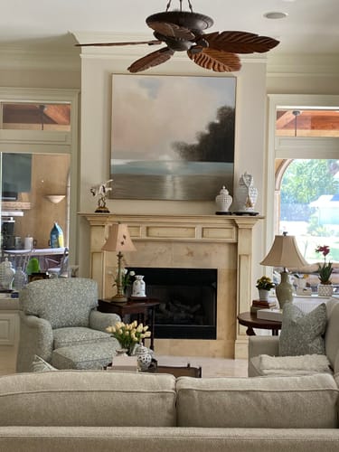 Customer photo review of Abstract Landscape Art #ABLS37