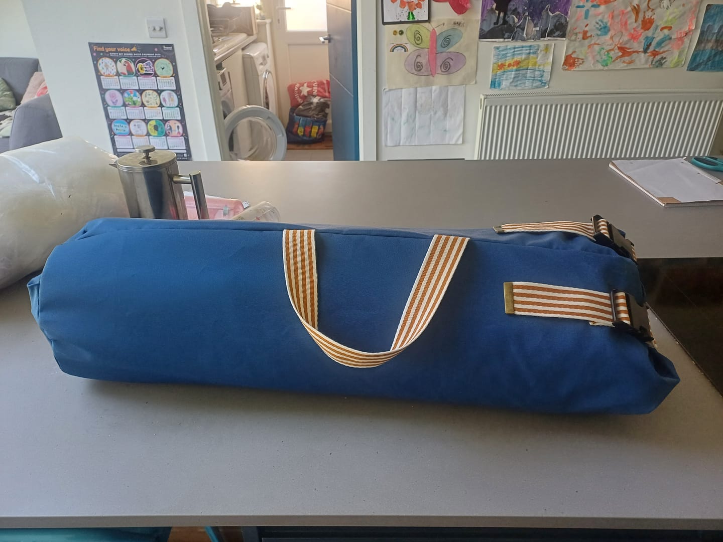 Customer photo review of Striped Webbing/Bag Strap