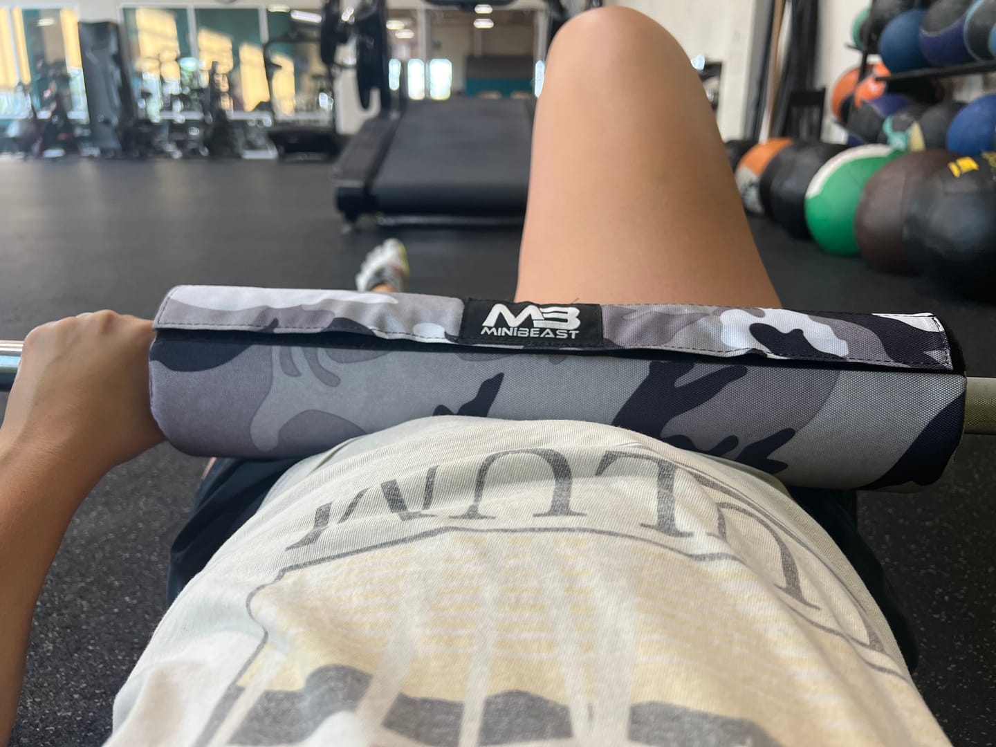 Customer photo review of BARBELL PAD