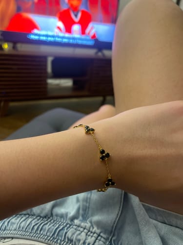 Customer photo review of Como Link - Gold Onyx