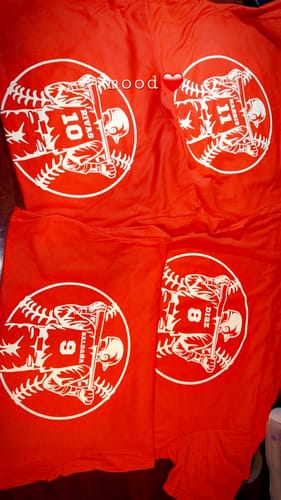 Customer photo review of Build Your Own Gang Sheet