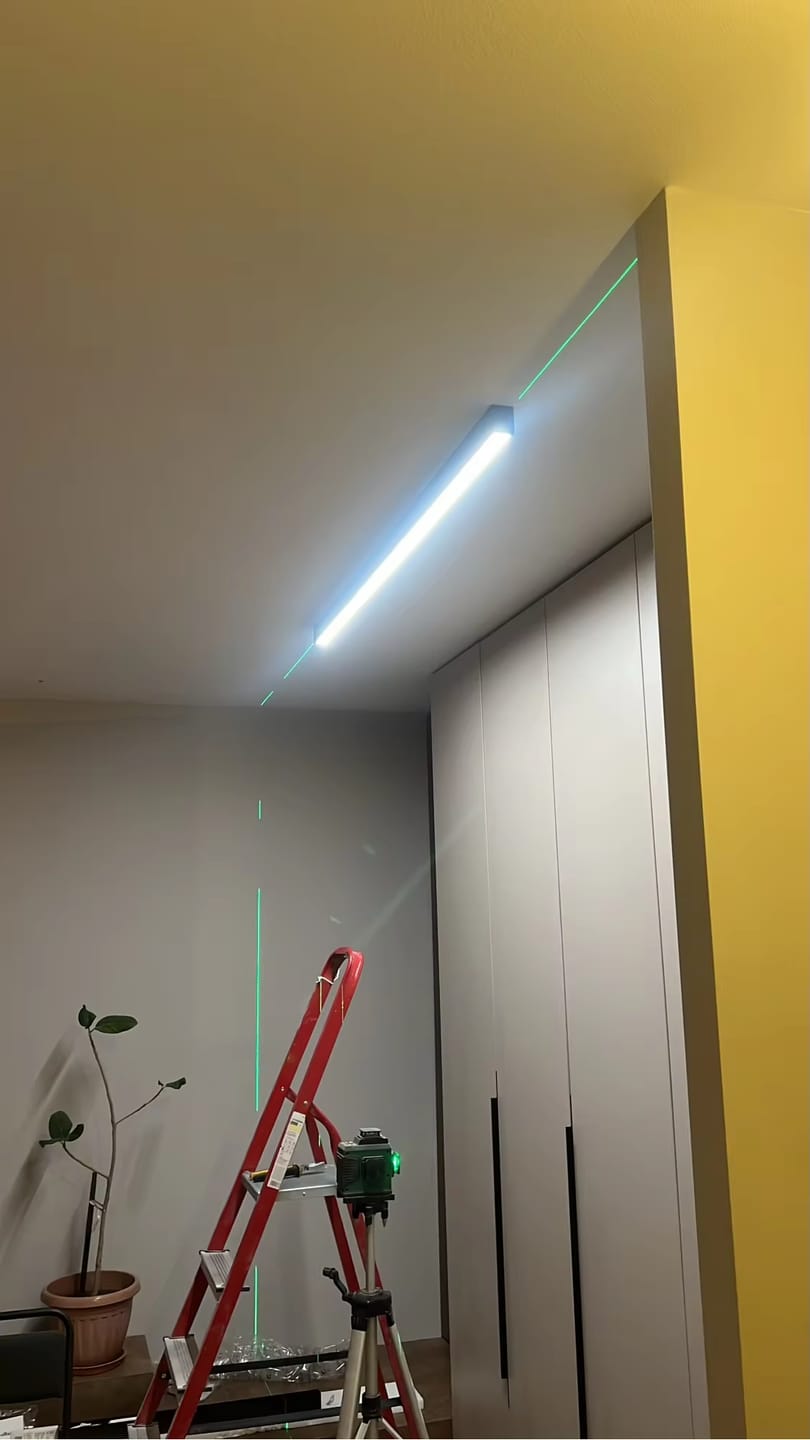 Customer photo review of WOMO Dimmable Long Linear Ceiling Light-WM1003
