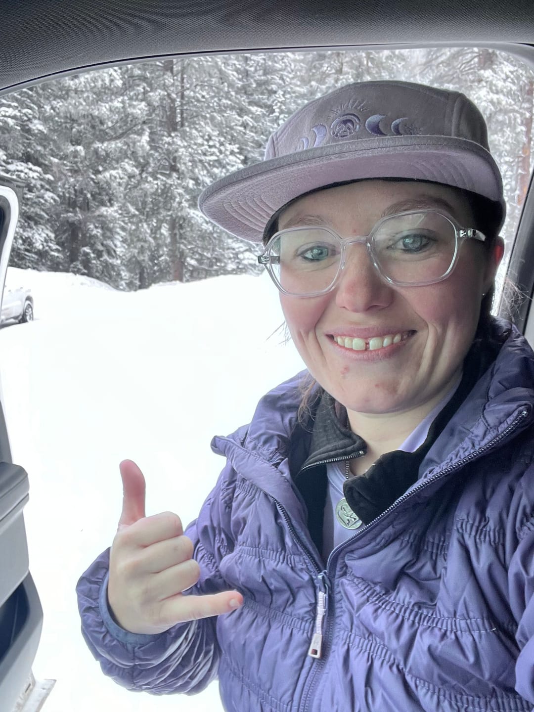 Customer photo review of Winter Solstice 5-Panel Hat
