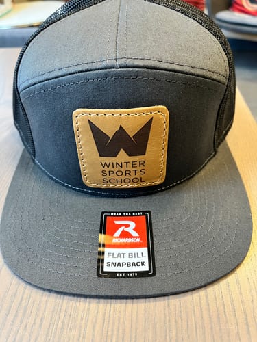 Customer photo review of Richardson 168 7-Panel Leather Patch Hat