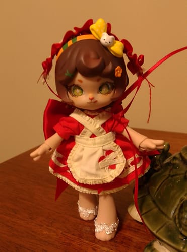 Customer photo review of Valentine's Day Sweet Date 1/12 BJD Limited Clothing Set