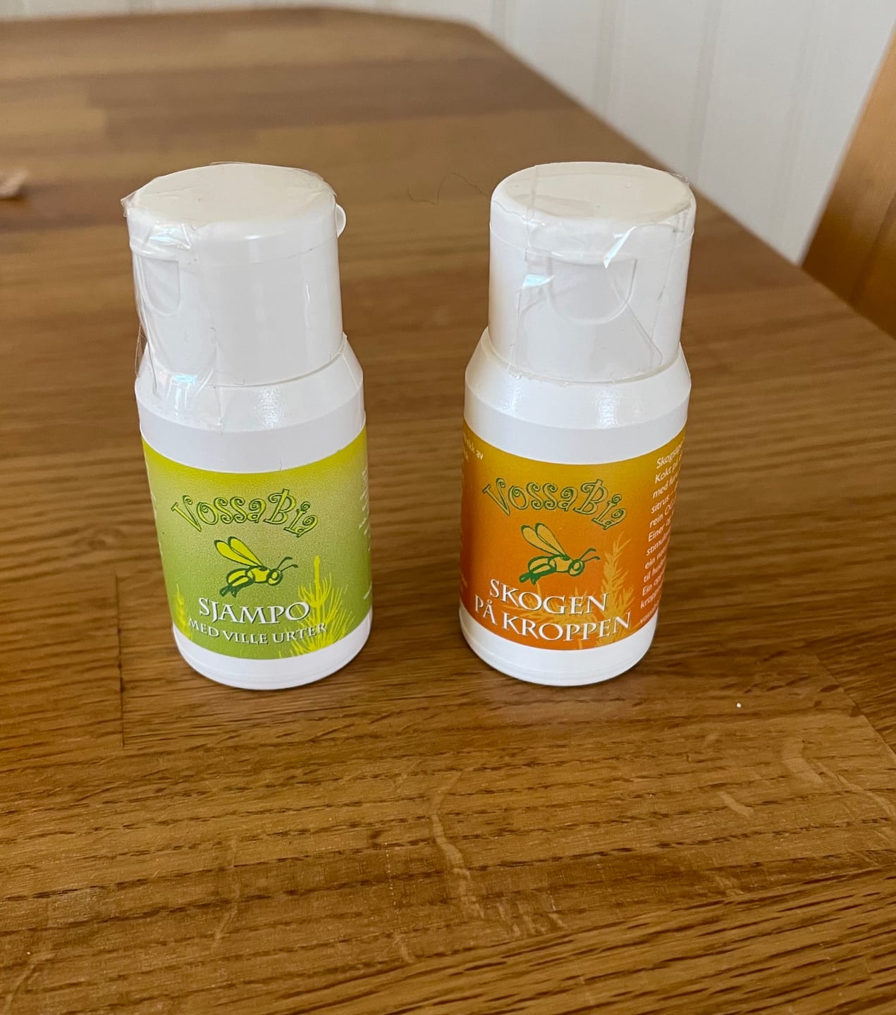 Customer photo review of Reisesett (urtesjampo og skogsåpe á 25ml)