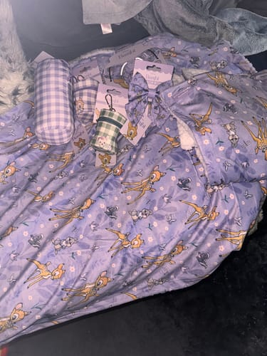 Customer photo review of Disney© Treat Pouch - Bambi + Friends Lilac