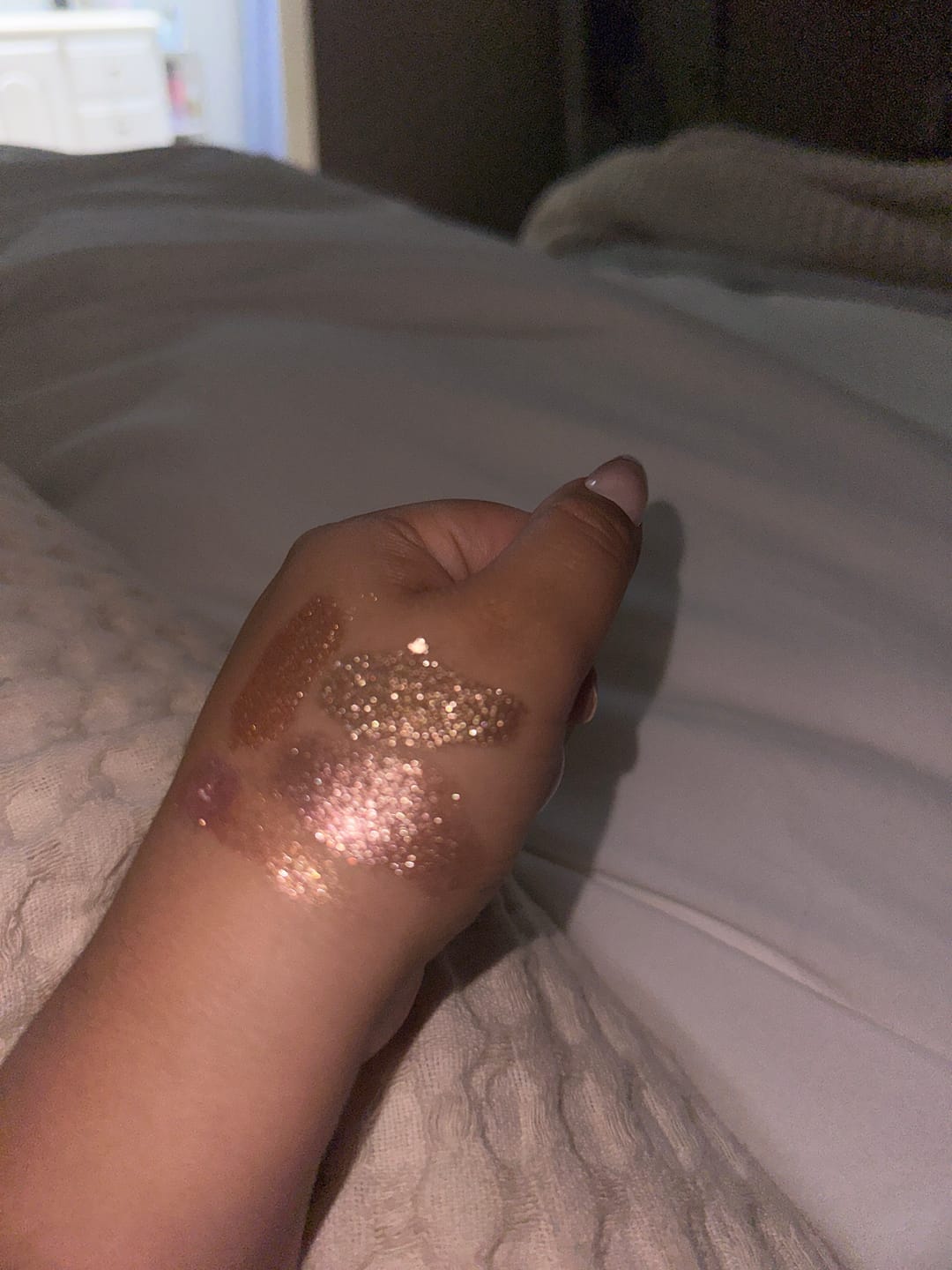Customer photo review of Loose glitter pigment - Radiance