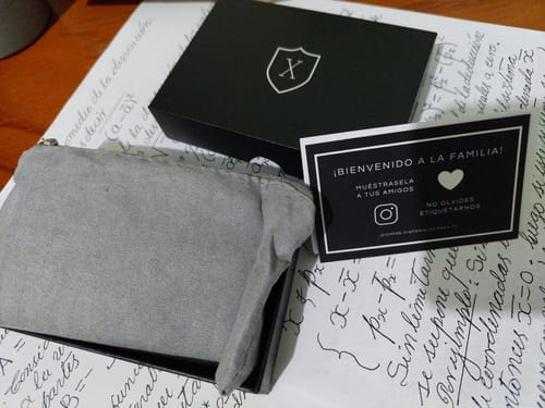 Customer photo review of Billetera Modelo Deluxe