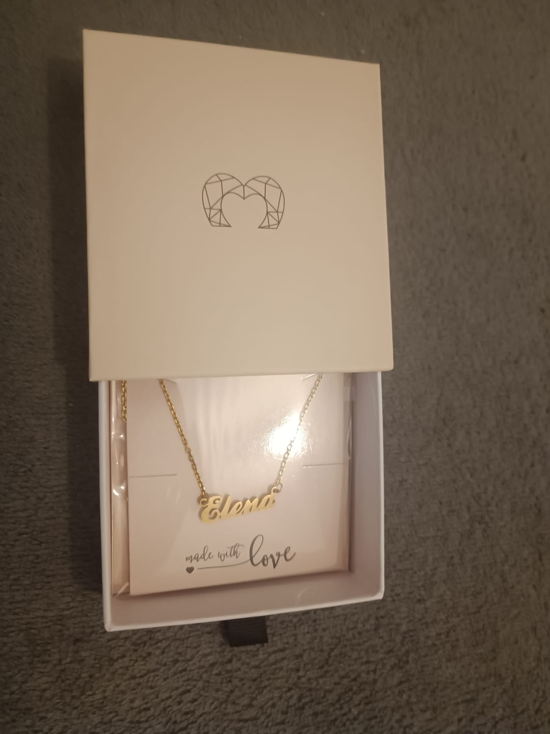 Customer photo review of Collar Nombre
