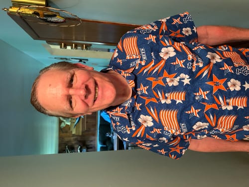 Customer photo review of His Only Son - Artist Series T-Shirt (Limited Edition)