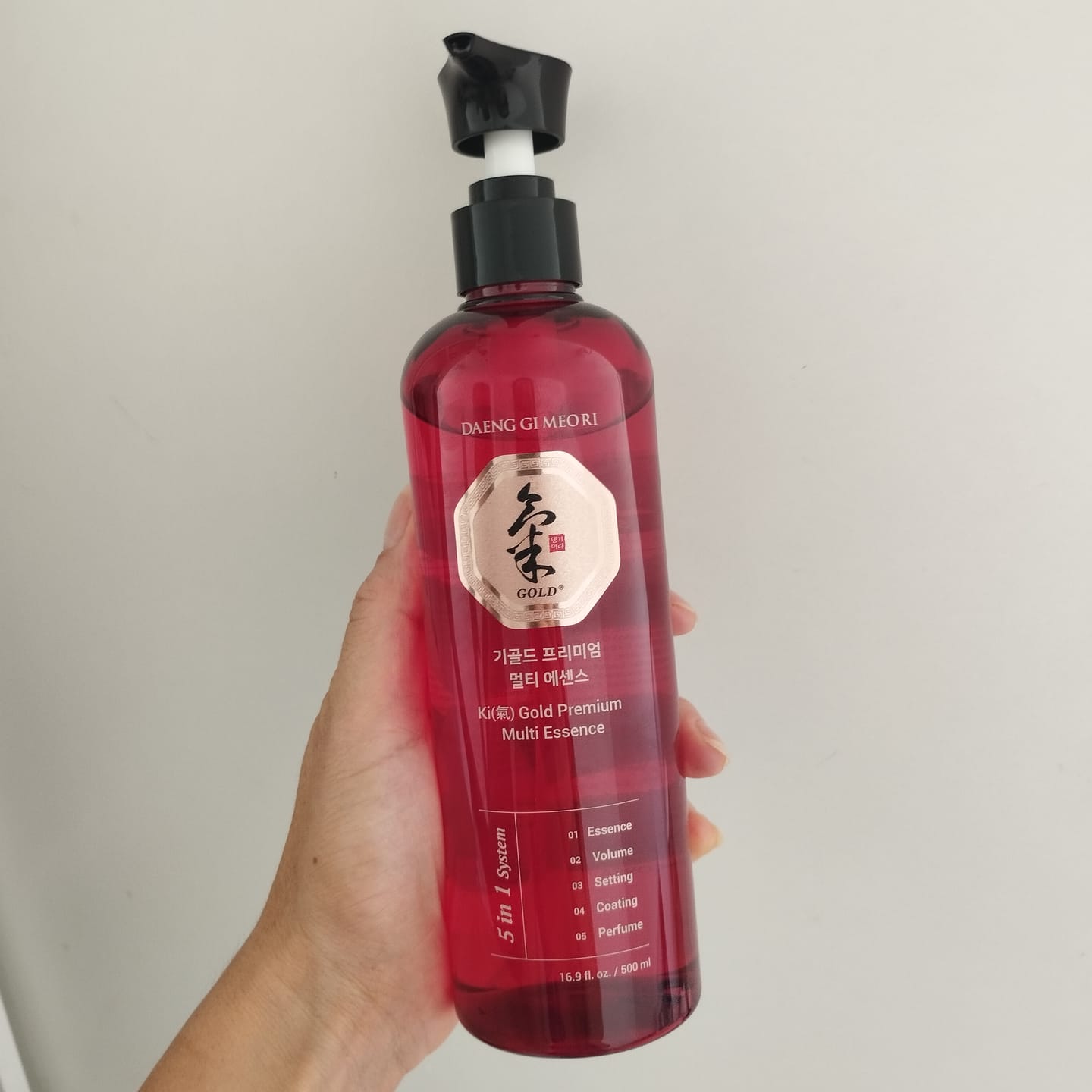 Customer photo review of Серум Течна преса за укротяване на хвърчаща коса Doori Ki Gold Premium Multi Essence