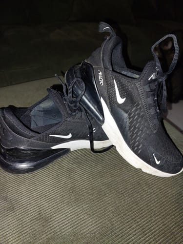 Customer photo review of Nike Air Max 270 'Black/White' Women's