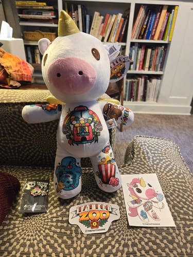 Customer photo review of Candy the Unicorn