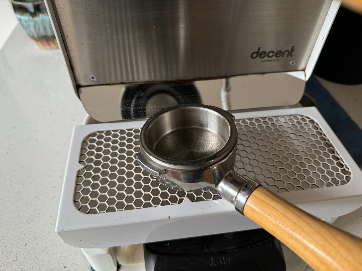 Customer photo review of He[%] High Extraction Filter Basket