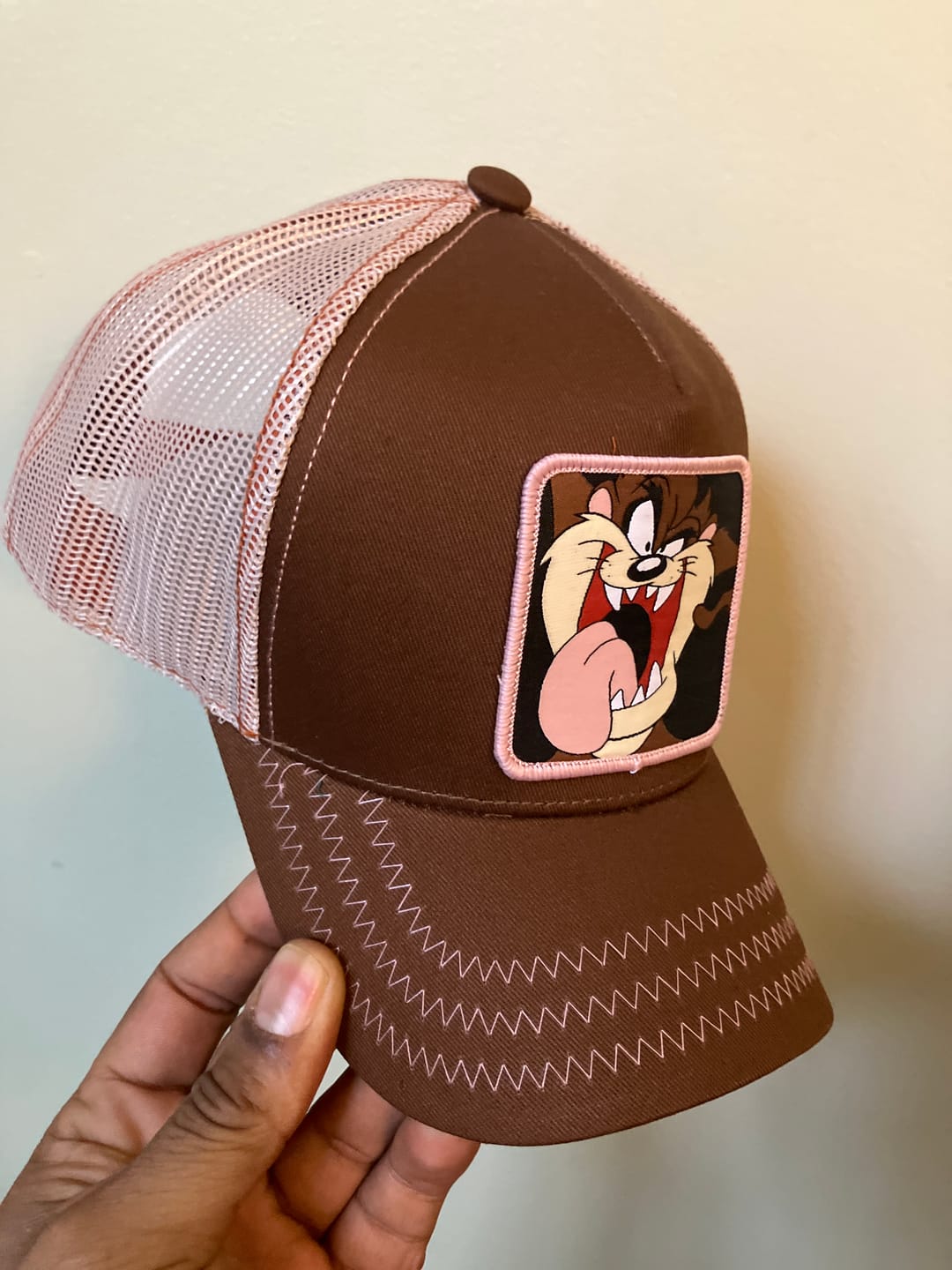 Customer photo review of OVERLORD X Looney Tunes: Tasmanian Devil Trucker Cap