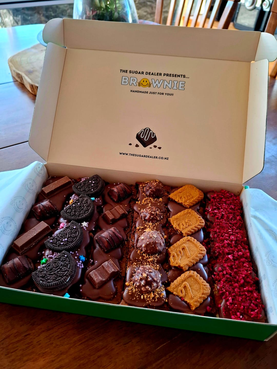 Customer photo review of Mega classic brownie