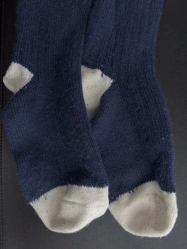 Customer photo review of J.B. Field's Casual Colourful Wool Cabin Sock