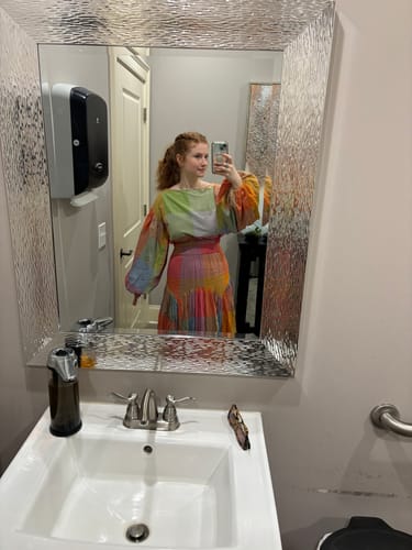 Customer photo review of ELIZABETH TOP | JUPITER CHEX