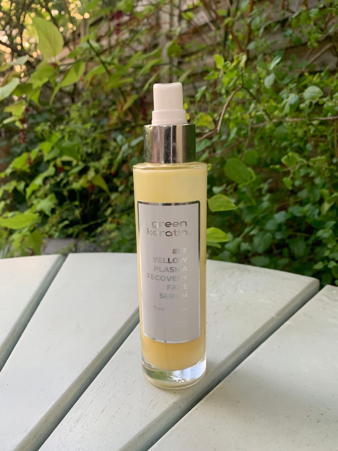 Customer photo review of YELLOW PLASMA – Sérum Réparateur pour le visage #FF