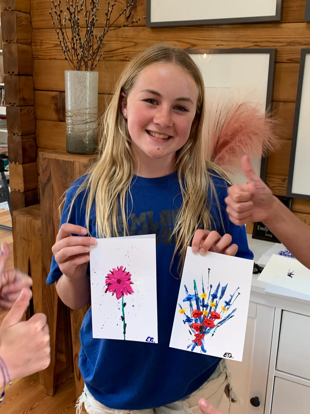Customer photo review of 10 5x7 CARDS SET
