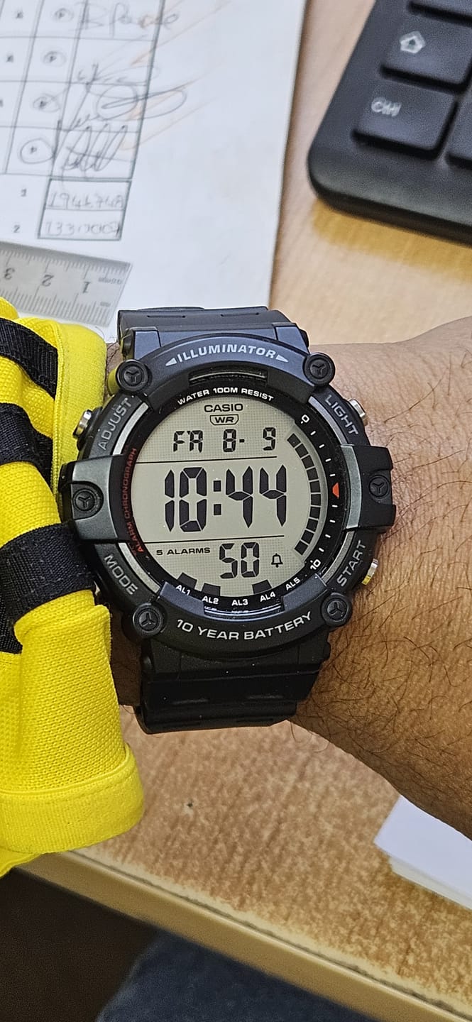 Customer photo review of Reloj Casio Vintage AE-1500WH-1AVDF Negro
