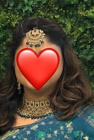 Customer photo review of TAMANNA POLKI FULL SET