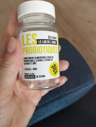 Customer photo review of Probiotiques 9 souches - Safran 30mg